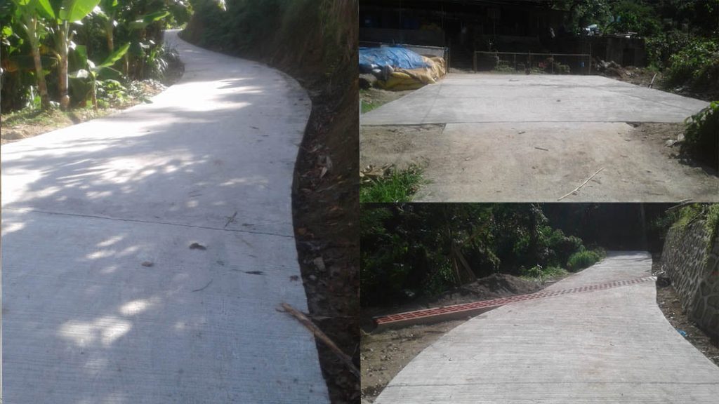 January 3, 2022 - Road Improvement at the Benguet Animal Learning Site and Farm Tourism in San Pascual, Tuba, Benguet