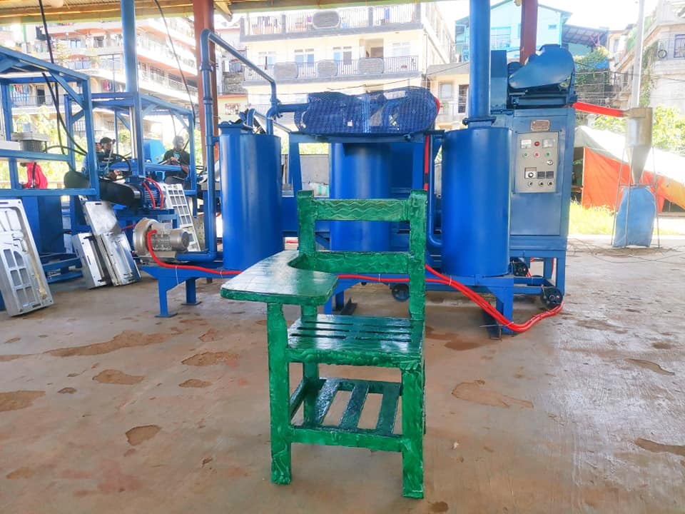 January 5, 2022- Plastic Chair-making Facility in Benguet now Operational