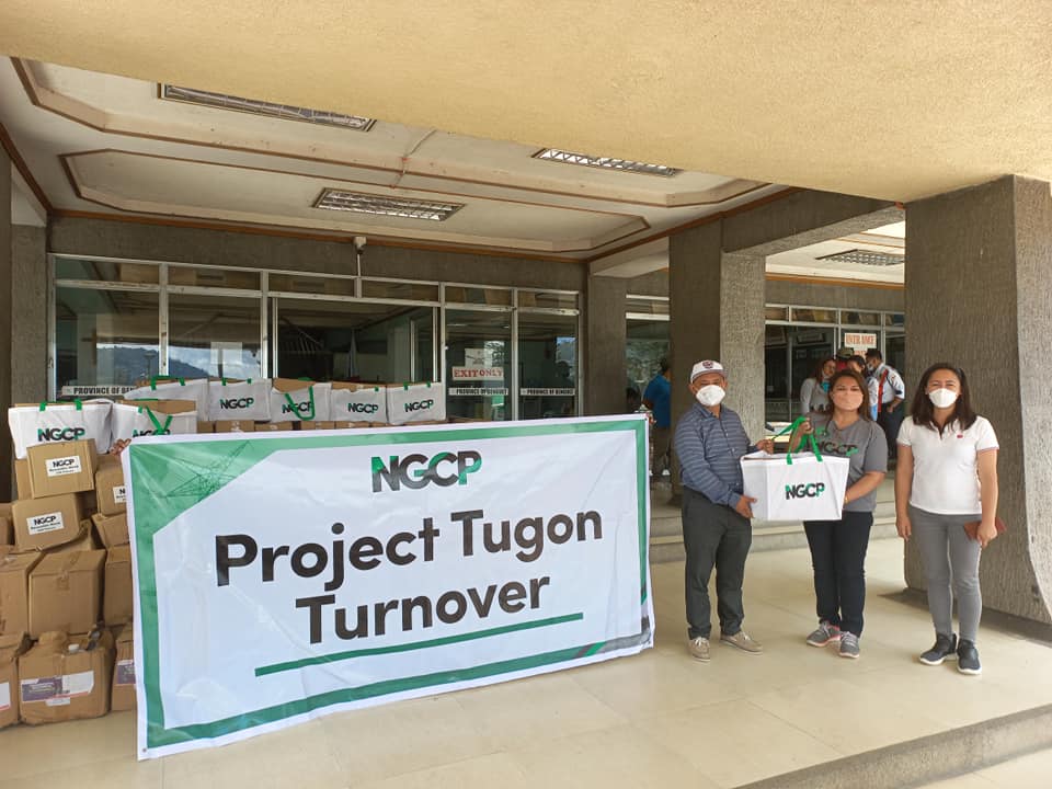 Partnership NGCP Project Tugon Turnover 3