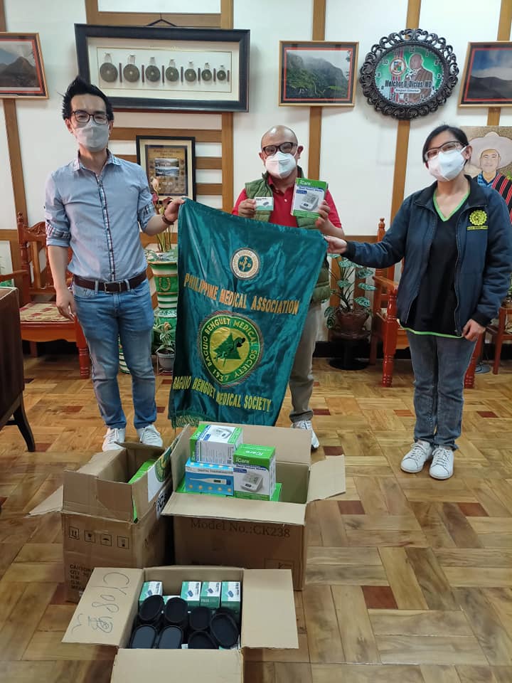 Baguio Benguet Medical Society (BBMS) donation 1