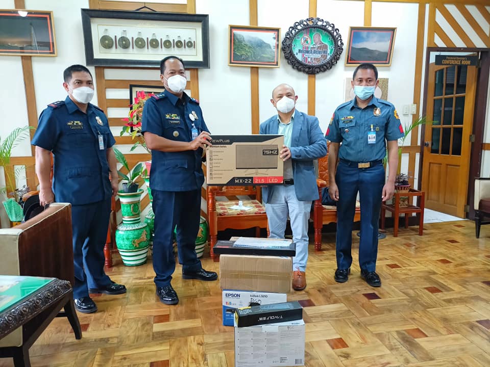 Courtesy visit of the new Regional Forensic Unit - Cordillera chief, PCol. Nerino B Daciego, MD 2