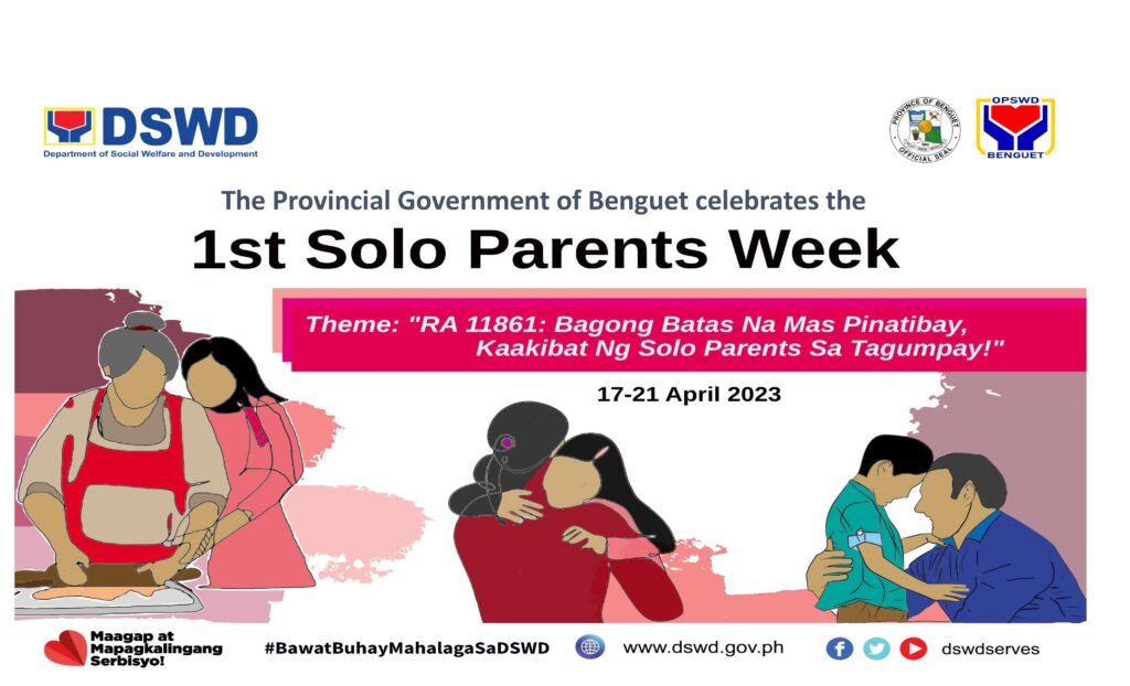 The Provincial Government of Benguet joins the DSWD 1st Solo Parents Week