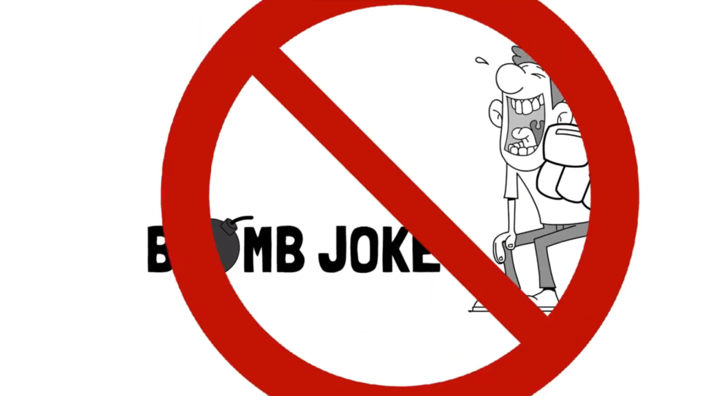 “Bomb Joke” is not a Joke