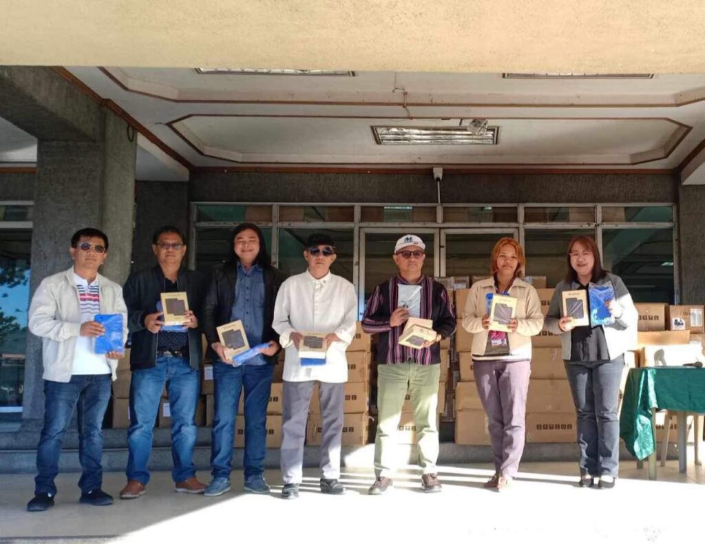 OVER 1,200 TABLETS DONATED TO BENGUET SDO FOR INDIGENT BENGUET STUDENTS