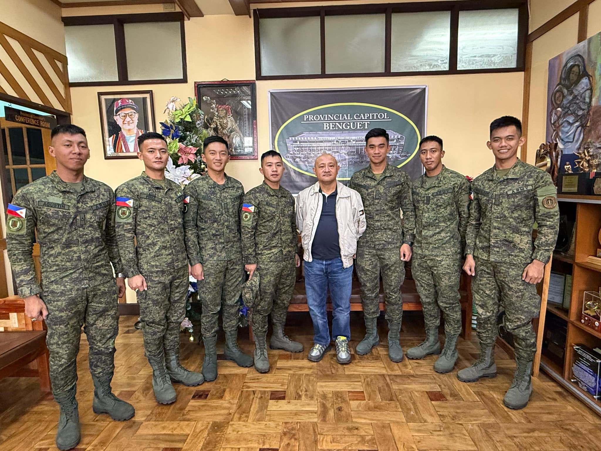 12-19-2024-Benguet graduates of class KATARAKIAN 61-2024 from Philippine Army Officer Candidate School