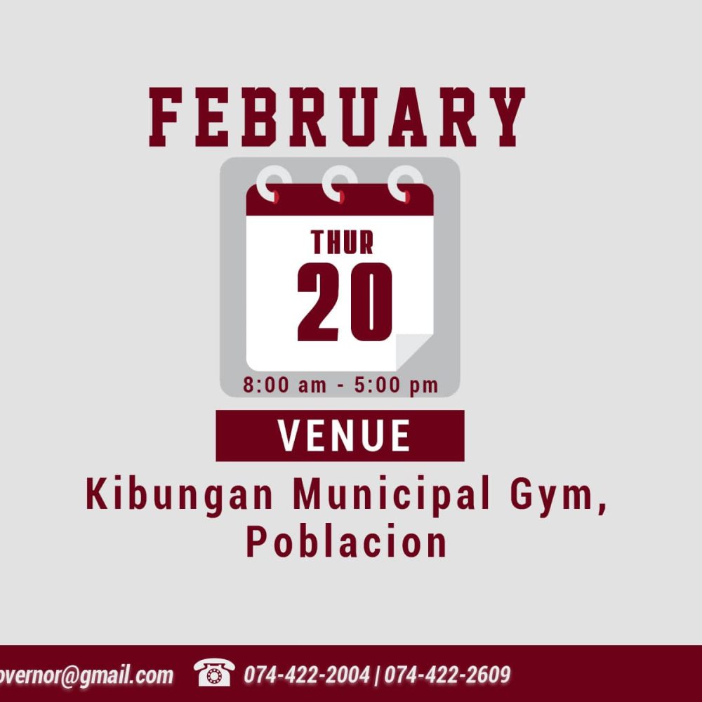 02-14-2025-HEALTHIER BENGUET CARAVAN IN KIBUNGAN