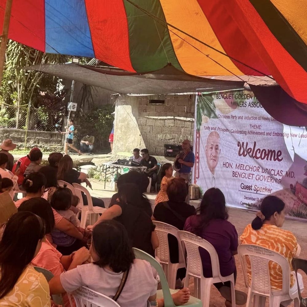12-23-2024-Christmas Celebration of the Benguet Golden Hills Small Scale Miners Association in Camp 6