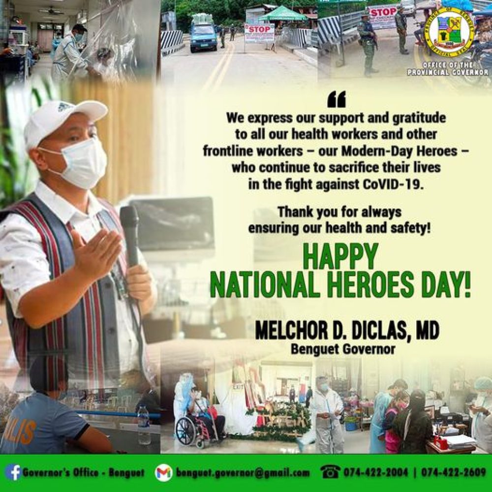 August 30, 2021 - Happy National Heroes day